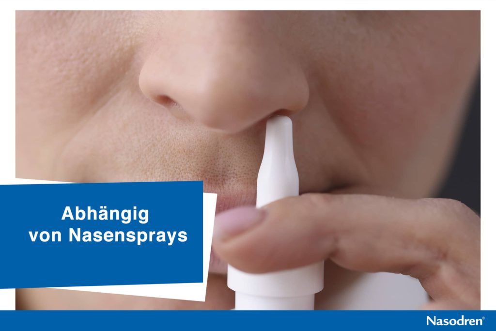 Abhängig von Nasensprays