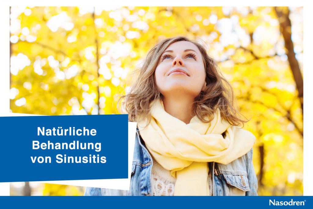 Natürliche Behandlung von Sinusitis