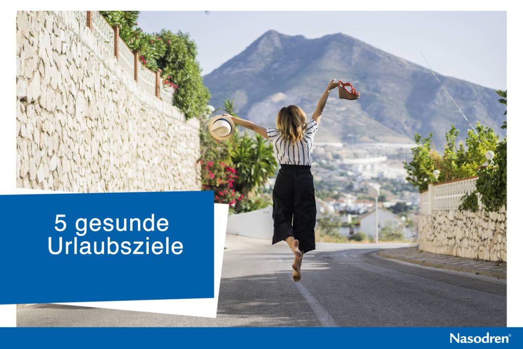 5 gesunde Urlaubsziele